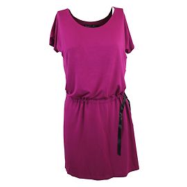 Robe rose Agnès b. en viscose Rose