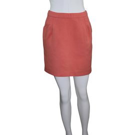 Tara Jarmon-Skirts-Coral