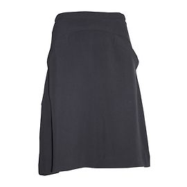 Miu Miu Rock mit hoher Taille Schwarz Schwarz