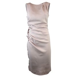 Christian Dior Robe en soie Rose