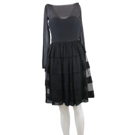 Christian Dior-Superbe robe-Noir