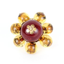 Christian Dior Ringe Rot