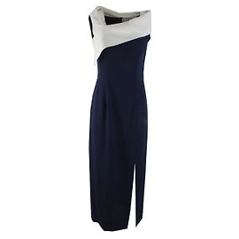 Womenstyl Vestidos Blanco Azul