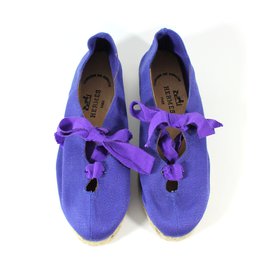 Hermès espadrillas Blu