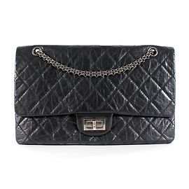 Chanel 2.55 Reissue 227 pelle di vitello RHW Nero