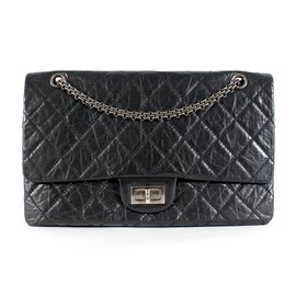 Chanel-Sac 2.55 Reissue 227 Calfskin RHW-Noir