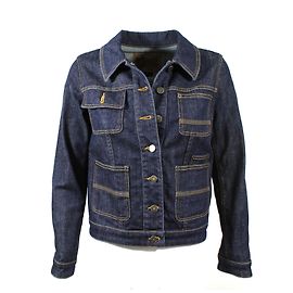 Louis Vuitton Denim Jacket Blue Size 36 Blue