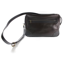 Louis Vuitton-Bags Briefcases-Brown