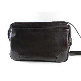 Louis Vuitton-Bags Briefcases-Brown