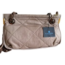 Lanvin-Handbags-Grey