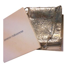 Paco Rabanne-Handtaschen-Silber