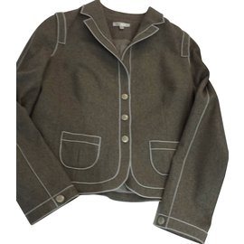 Paule Ka Wool Jacket Beige Beige
