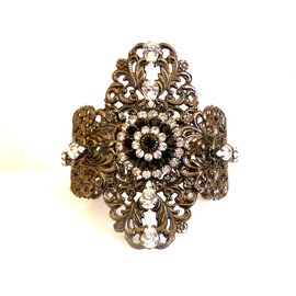 Swarovski-Bracelet baroque-Noir