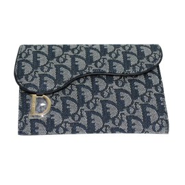 Christian Dior-Bolsas, carteiras, casos-Azul