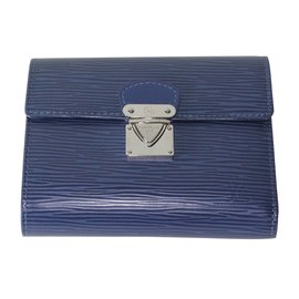 Louis Vuitton-carteras-Azul
