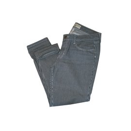 Vaqueros Corleone de Rayas Azul y Blanco de Algodón Multicolor