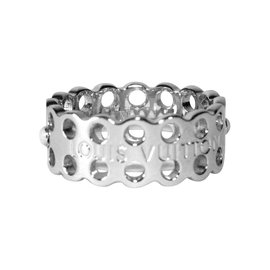 Louis Vuitton-Rings-Silvery