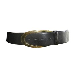 Cinto Lancel de couro marrom Marrom