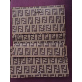 Fendi-Wallets-Beige