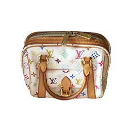 Louis Vuitton-Handtaschen-Weiß,Mehrfarben 