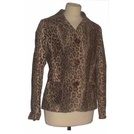 Gerard Darel-veste léopard-Imprimé léopard
