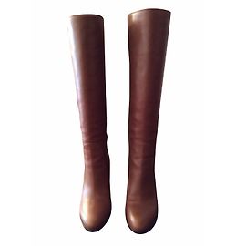 Sergio Rossi Botas Caramelo