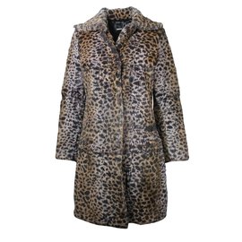 Wilsons Leather Pelle Studio-Coats, Outerwear-Leopard print