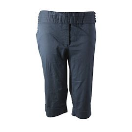 Maje Blue Cotton Shorts Blue