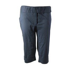 Shorts Maje de algodão azul Azul