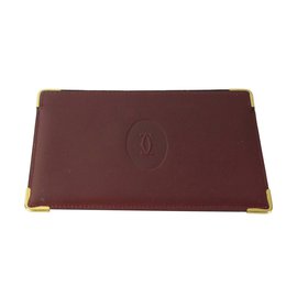 Cartier Purses, wallets, cases Red