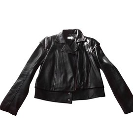 Bel Air Biker jackets Black