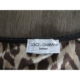 Dolce & Gabbana-Tops-Estampado de leopardo