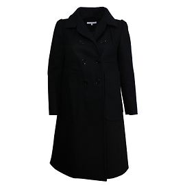 Carven Coats, Outerwear Black
