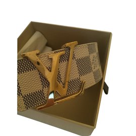 Louis Vuitton Gürtel Weiß