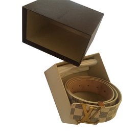 Louis Vuitton-Belts-White