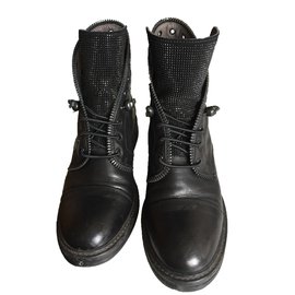 No Brand-Ankle Boots-Black