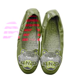 Kenzo-Ballet flats-Red