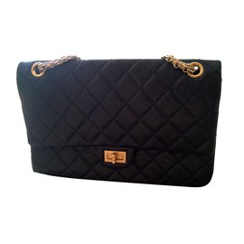 Chanel-Handbags-Black