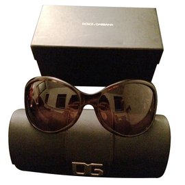 Dolce & Gabbana-Oculos escuros-Marrom