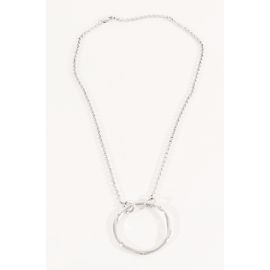 Autre Marque Colar Hot Diamonds de prata com 3 pequenos diamantes Prata