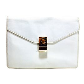 Céline Clutch bags White