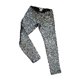 Isabel Marant Pour H&M Pantalones, polainas Plata