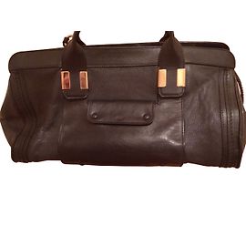 Sac à main Chloé en cuir couleur sombre taille medium Autre