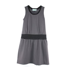 Juju s'amuse Kleider Schwarz Taupe
