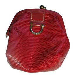 Lancel Purses, wallets, cases Red