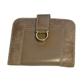 Lancel Purses, wallets, cases Beige