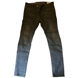 Vaqueros Diesel de denim negro Negro