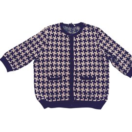 Carven Strickwaren Blau