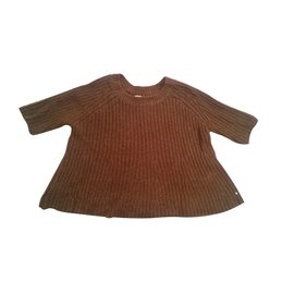 Des Petits Hauts Pulls, Gilets Marron