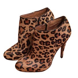 Aldo-Ankle Boots-Leopard print
